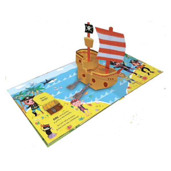 Pop Up Levanta la Solapa – Piratas - Imagen 2
