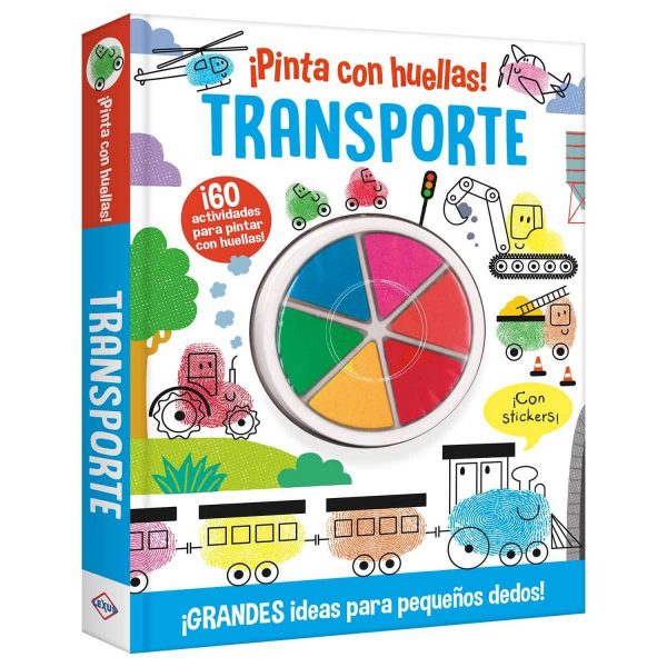 Libro Transporte – Pinta con Huellas