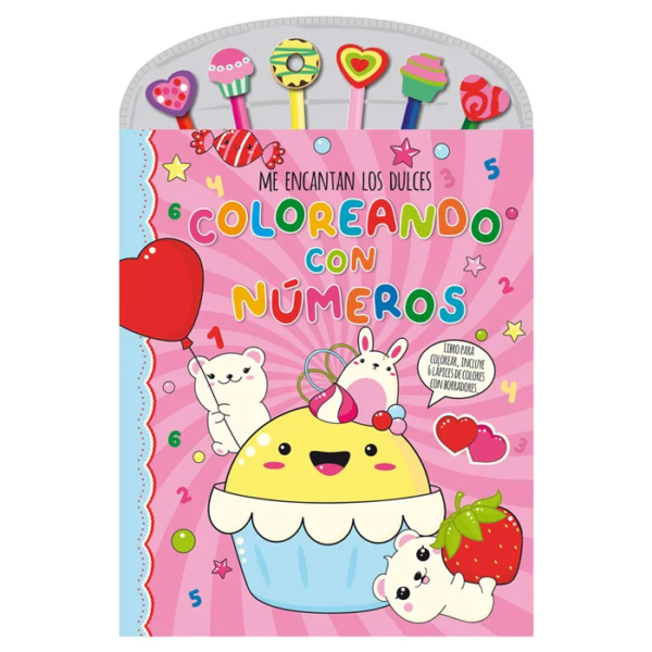 Me encantan los Dulces – Coloreando con Números