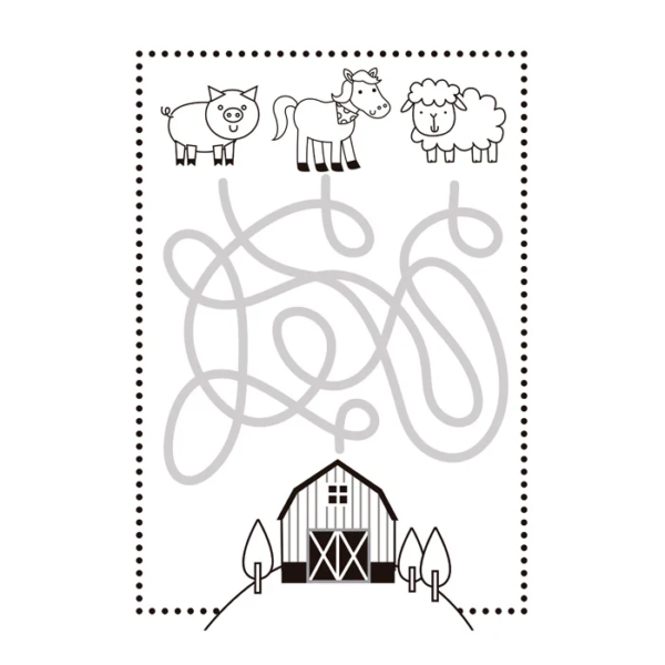 Granja – Libro para Colorear - Imagen 2