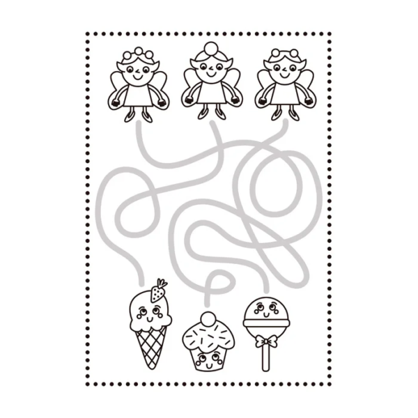 Niñas – Libro para Colorear - Imagen 4