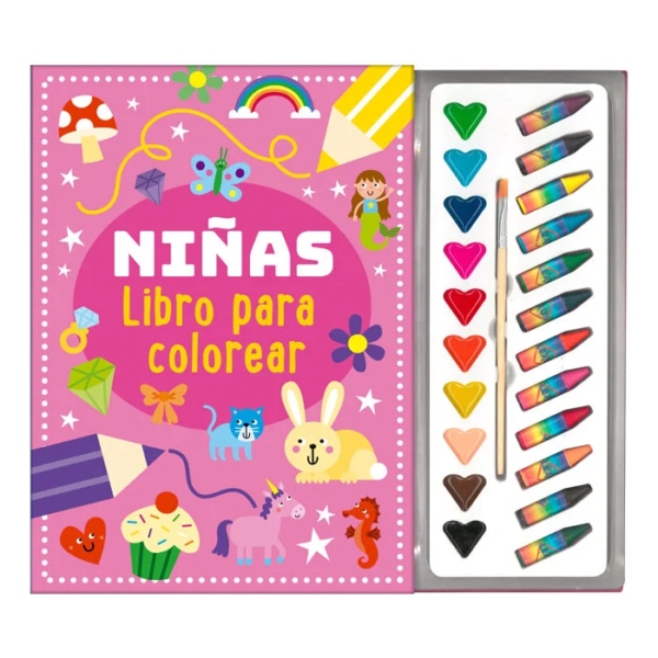 Niñas – Libro para Colorear