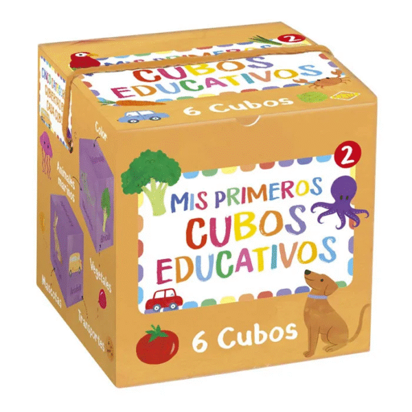 Mis Primeros Cubos Educativos – Naranja