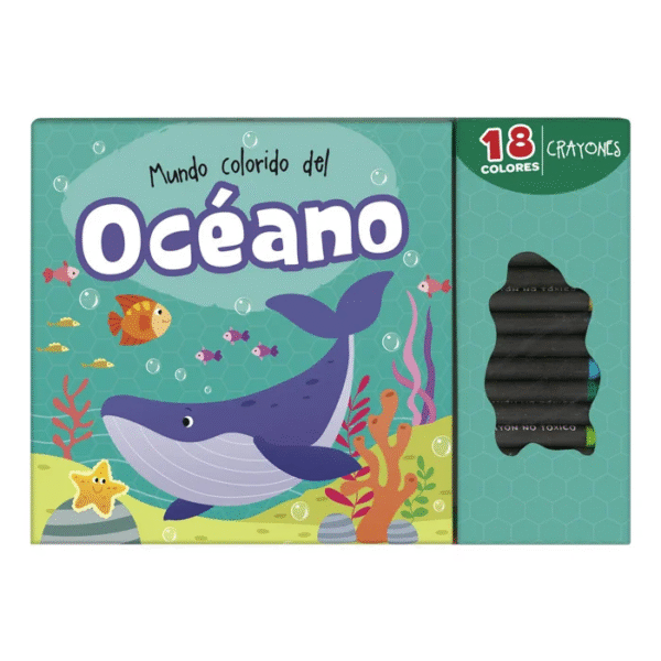 Mundo colorido del Océano