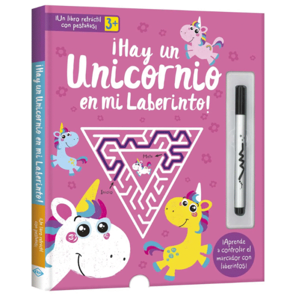 Hay un Unicornio en mi Laberinto + Plumón