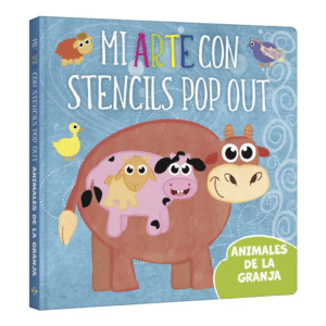 Animales de la Granja – Mi Arte con Stencils Pop Out