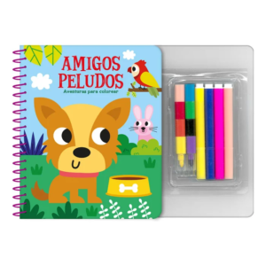 Amigos Peludos – Aventuras para Colorear