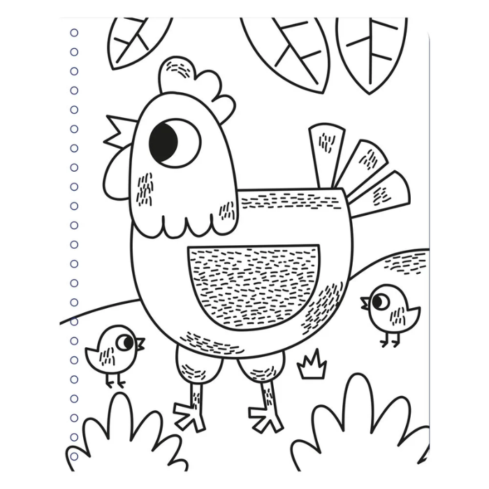 Amigos de la Granja – Aventuras para Colorear - Imagen 4