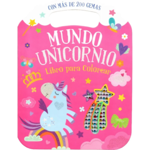 Libro para Colorear con Gemas – Mundo Unicornio