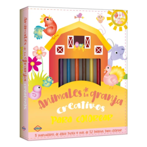 Animales de la Granja Creativos para Colorear