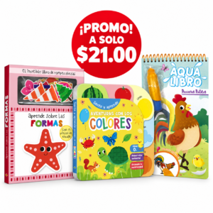 Pack de Estimulación | Colección Sensorial y Educativa (3 libros)